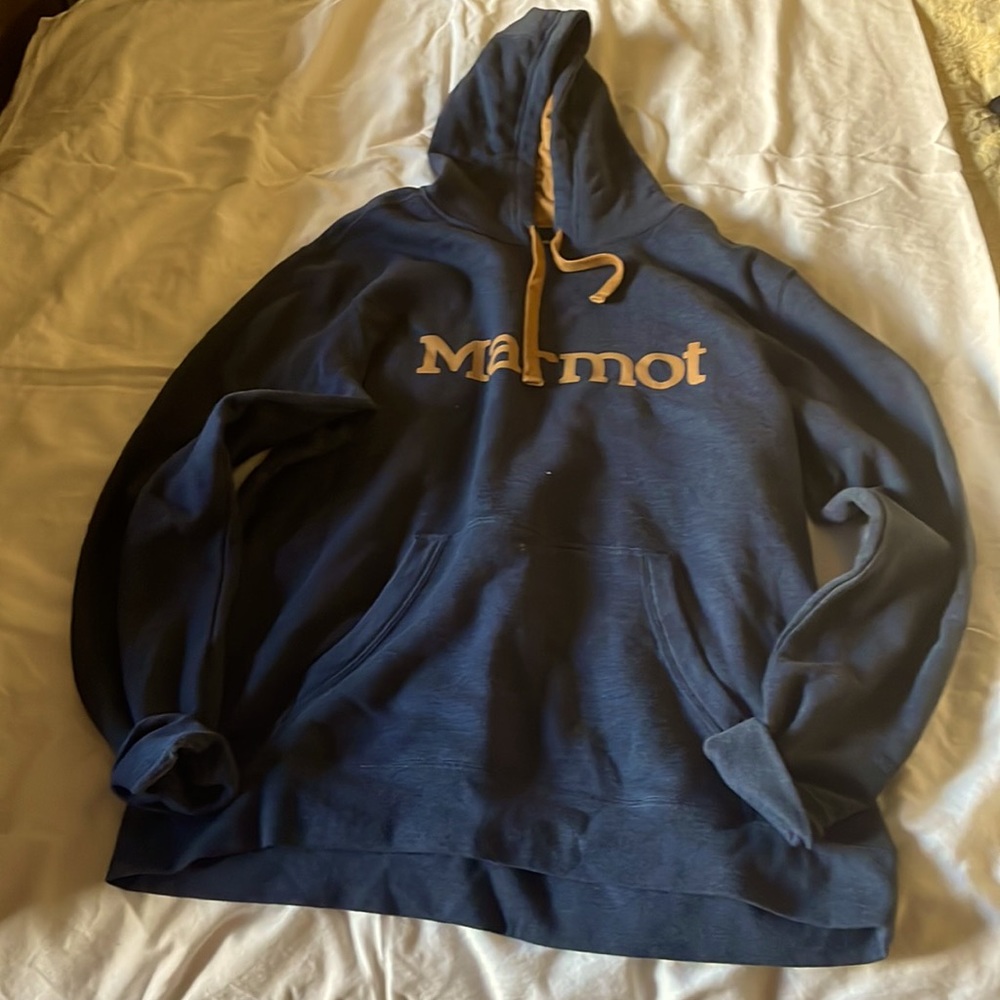 Marmot Blue Hoodie